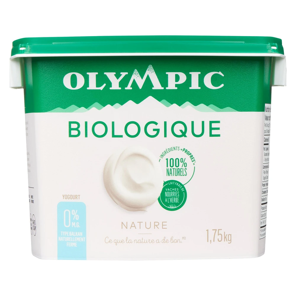 Olympic Organic Yogurt Plain 0%