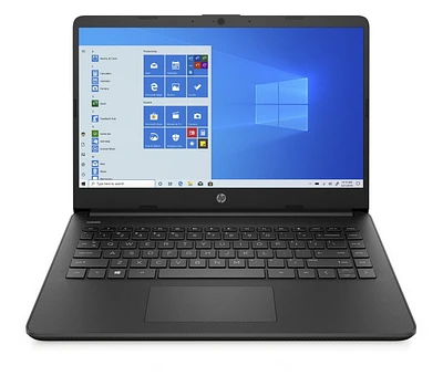 Ordinateur portable HP 14 ”HD, processeur AMD 3020e, 14-fq0010ca 4 Go de RAM, 64 Go eMMC, carte graphique AMD Radeon ™