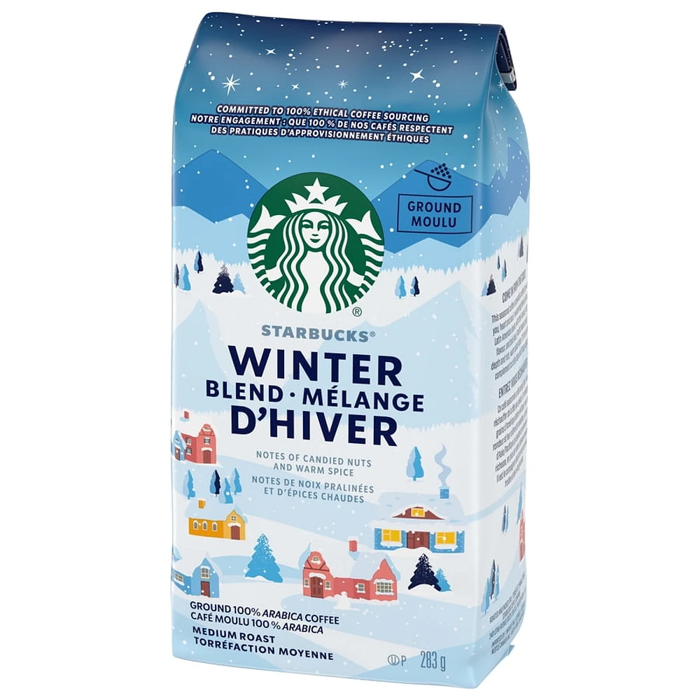 STARBUCKS Ground Coffee Winter Blend 283 g Bag