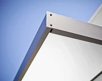 Canopia by Palram Sophia 3 ft. x 5 ft. Door Awning Kit - Grey Structure & White Opal Panels