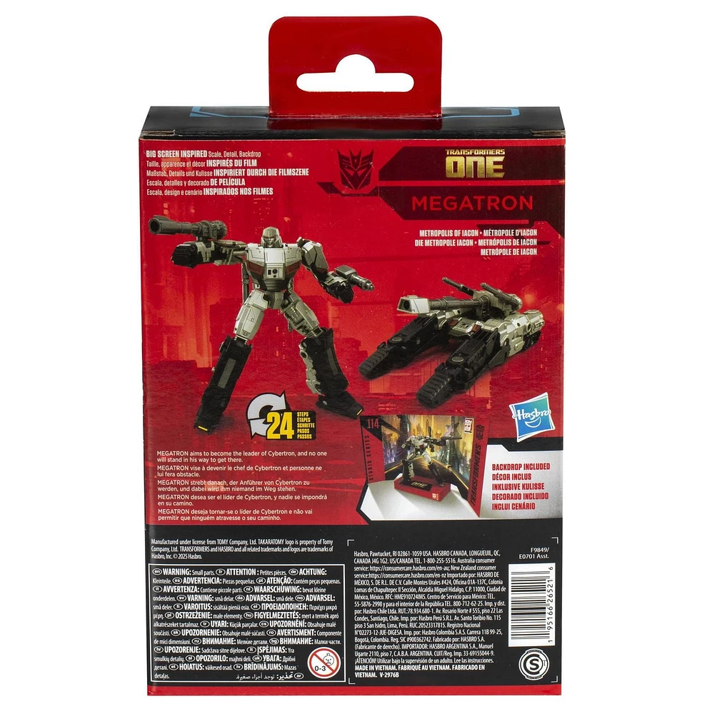 Transformers Generations Studio Series Deluxe Transformers : Un 114 Megatron À partir de 8 ans