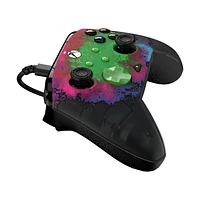 PDP REMATCH GLOW Advanced Wired Controller: Space Dust - Xbox Series X|S, Xbox One, & Windows 10/11