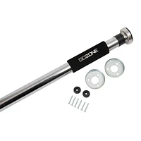 GoZone Pull-Up Bar – Silver/Black, Non-slip hand grips
