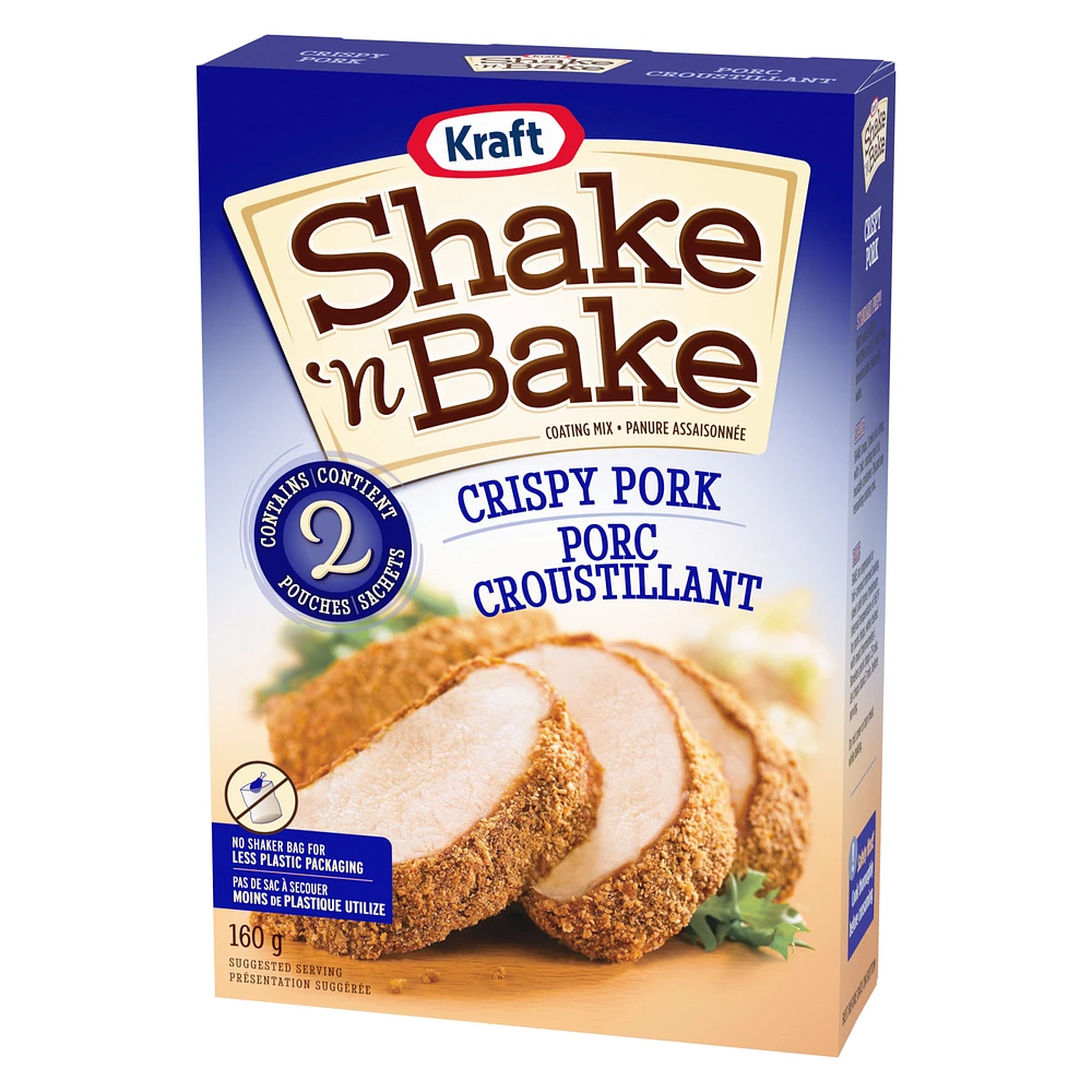 Shake 'N Bake Crispy Pork Coating Mix, 160g