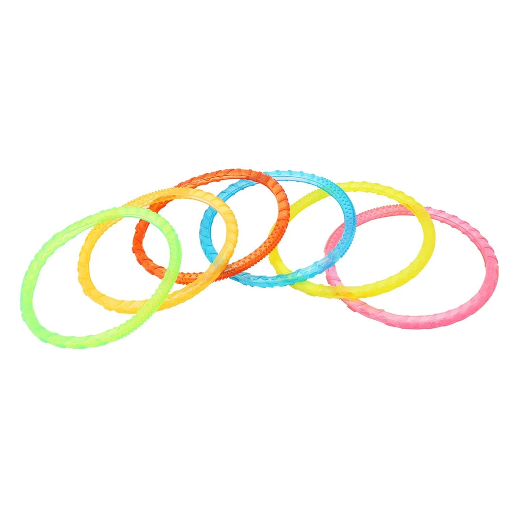 Play Day Dive Rings Six Pack Summer Time Pool Fun Ages 3+