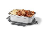LocknLock STEEL - Food Container 40 oz/1.2L, Stainless Steel
