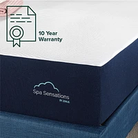 Zinus Spa Sensations Cloud 10 Inch Firm Memory Foam Mattress