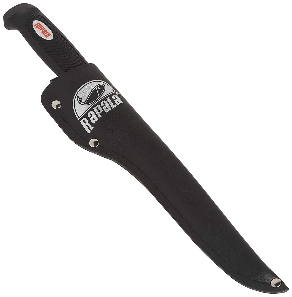 Rapala Couteau de pêche à fileter Soft Grip avec aiguiseur 4 po.