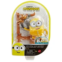 Figurine articulée actionnée par bouton Bob du film «Les Minions 2: Il était une fois Gru» («Minions: The Rise of Gru»)