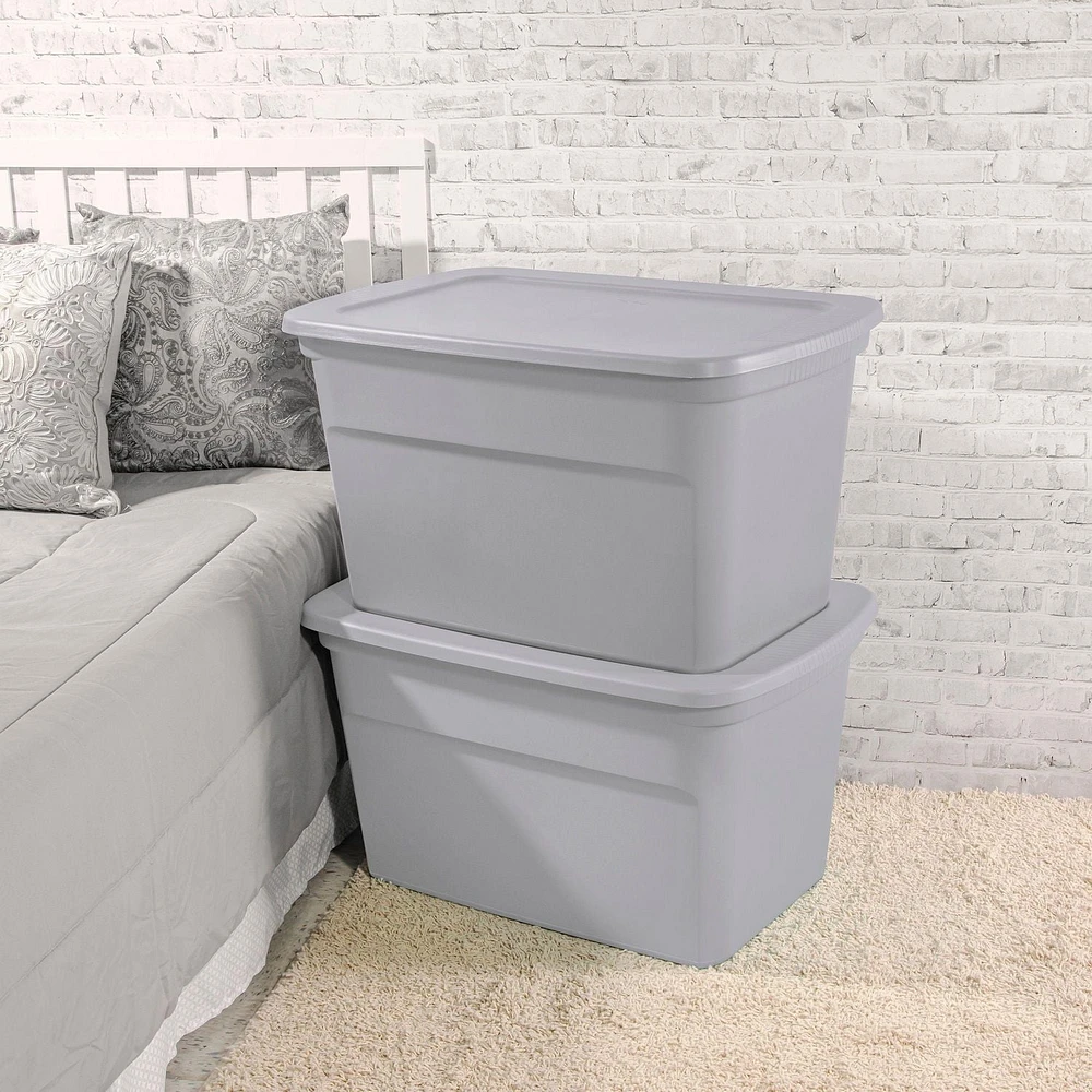 Sterilite114 L Tote - Silver