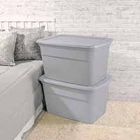 Sterilite114 L Tote - Silver