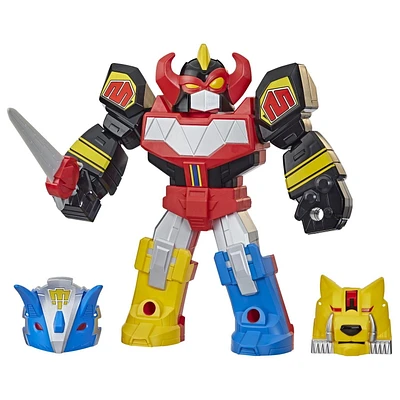 Playskool Heroes Mega Mighties Power Rangers Megazord Action Figure, 12-Inch Mighty Morphin Power Rangers Toy