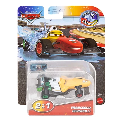 Disney/Pixar Les Bagnoles Color Changers 1:55 Voiture ou camion Francesco Bernoulli