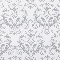 Smooth Top EasyLiner Brand Shelf Liner, Grey Damask, 12 in. x 10 ft., Multiple Sizes Available