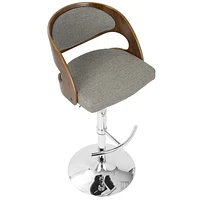 Tabouret de bar moderne milieu-du-siècle Pino, de LumiSource