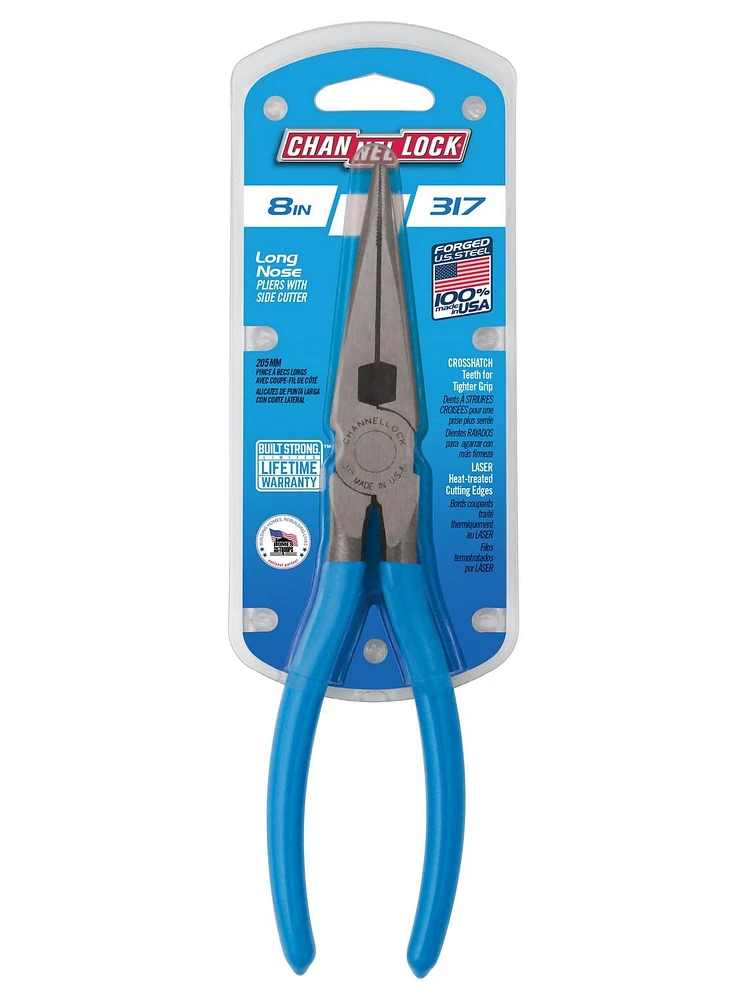 CHANNELLOCK 8" Long Nose Plier