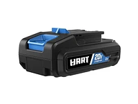 HART 20-Volt Lithium-Ion 2.0Ah Battery and 2 Amp Fast Charger, The 20V one battery system