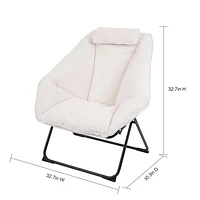 Chaise hexagonale rembourrée