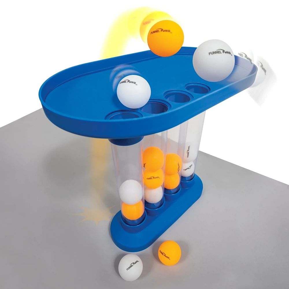 Majik Three-In-A-Row Funnel Pong Game, For children and adults