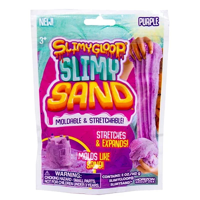 Purple SLIMYGLOOP® SLIMYSAND, 5 oz. Reusable Bag