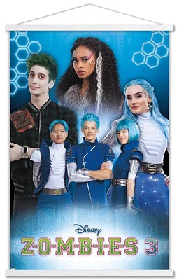 Disney Zombies 3 - Group Wall Poster with Pushpins, 22.375" x 34"