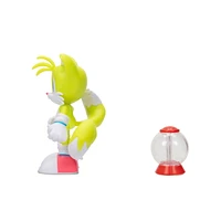 SONIC Figures 4 pouces avec accessoires – Tails boîte à objet avec super anneau