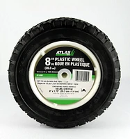 ATLAS 8 po Roue en plastique