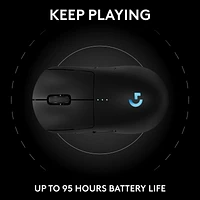 Logitech PRO 2 LIGHTSPEED Wireless Ambidextrous 44K DPI Sendor Gaming Mouse