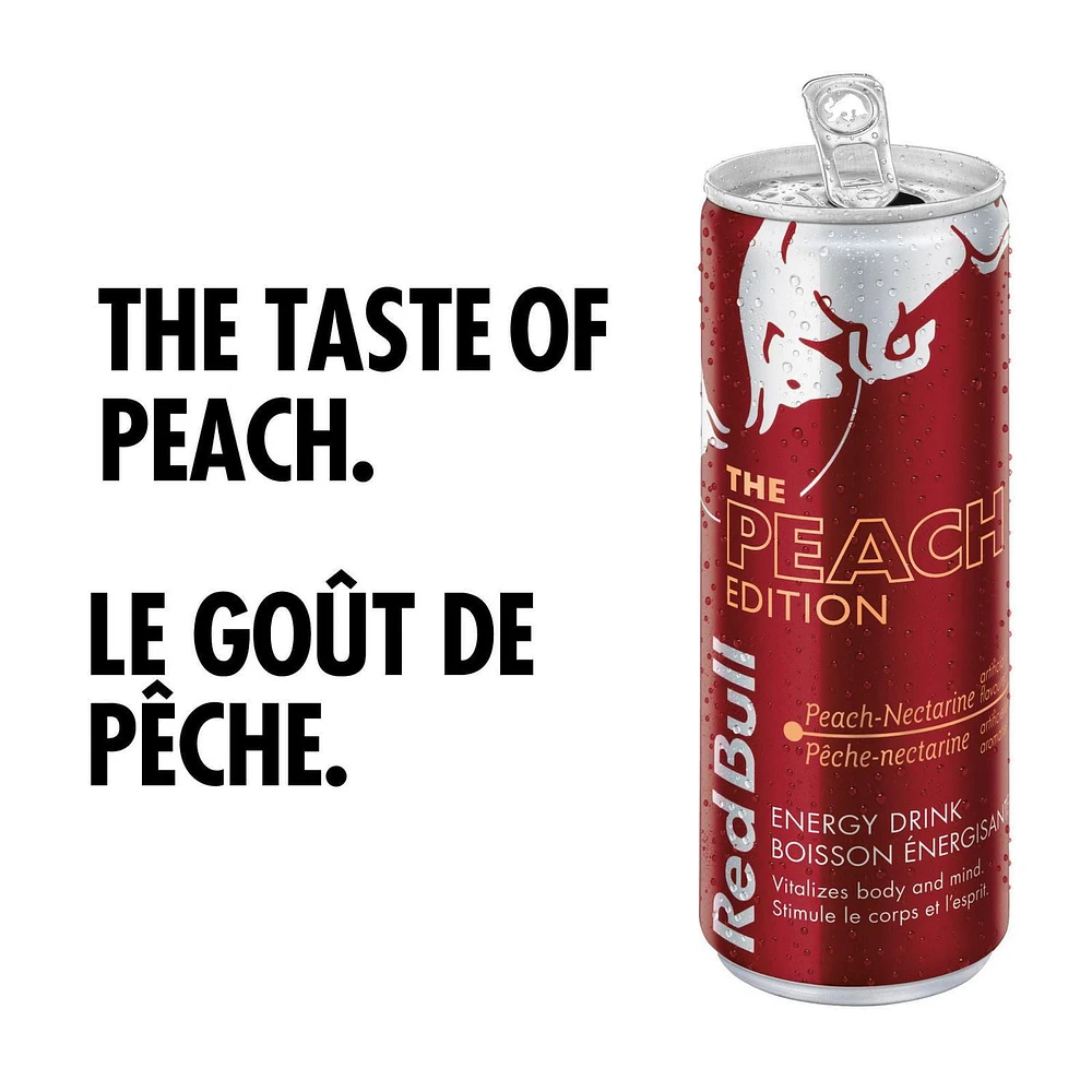 Red Bull Energy Drink, Pêche-nectarine, 250ml 250 ml
