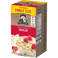 Quaker Instant Oats Hot Cereal Regular, 504 GM