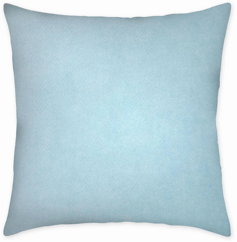 Oreiller décoratif en velours uni hometrends 18"x18"