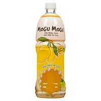 MOGUMOGU Mango Drink with Nata De Coco, 1 x 1L