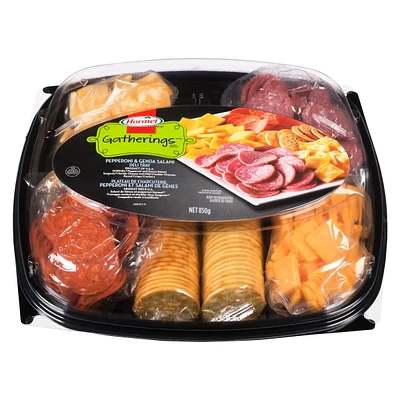 Plateau de charcuterie pepperoni et salami de Gênes Gatherings de Hormel 850g