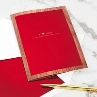 Carte en 3 dimensions de la Saint-Valentin, Paper Wonder de Hallmark (« All Of My Heart »)