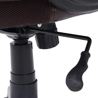 Serta – Fauteuil de direction en cuir reconstitué avec soutien lombaire à AIR