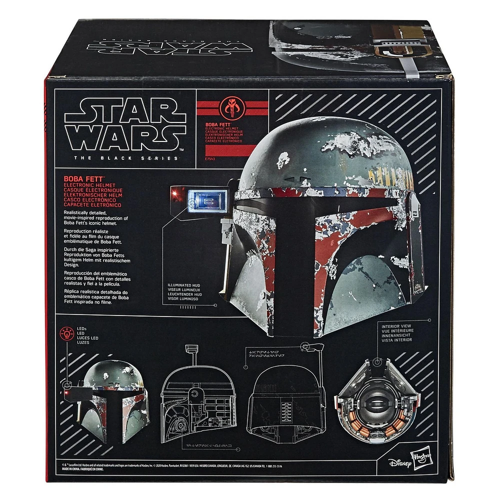 Star Wars The Black Series, Casque électronique de Boba Fett