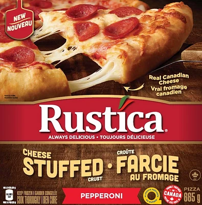 Rustica Pizza Croûte Farcie Pepperoni RUSTICA PIZZA COTE FARCIE PEPPERONI