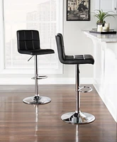 Tabouret de Bar Nasar, Noir