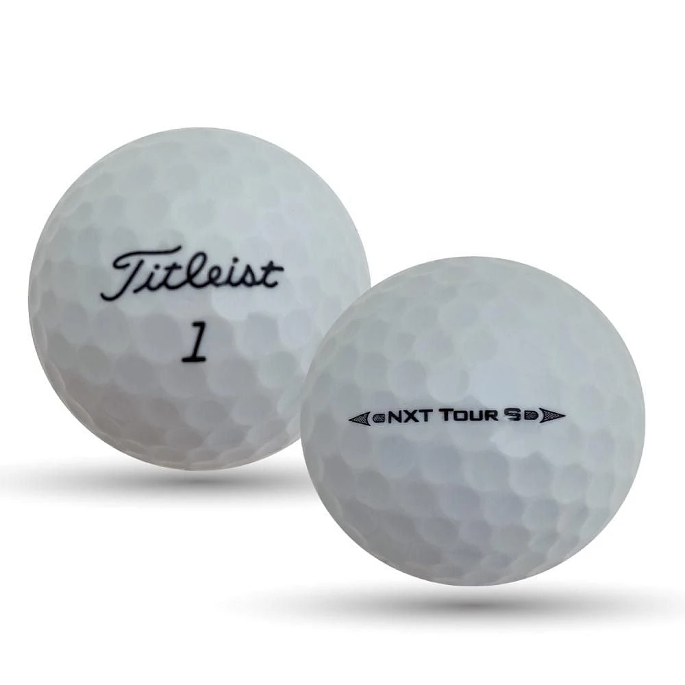 Mulligan - 48 balles de golf récupérées Titleist NXT Tour/s 4A, Blanc