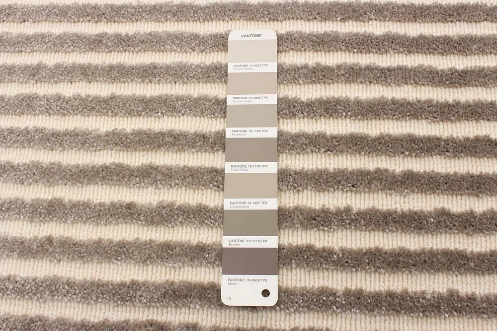 Tapis ECARPET Moderne pour Salle à Manger, Salon, Chambre Trona Beige