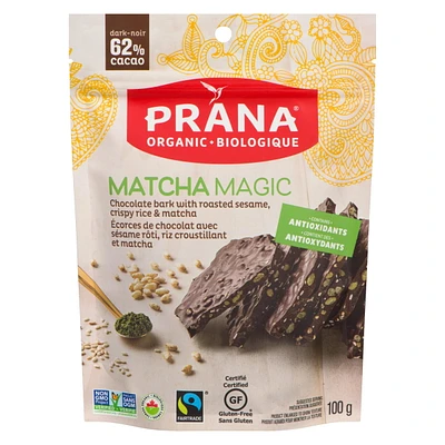 Prana Organic Matcha Magic Bark