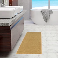 Tapis de couloir uni de la collection Oscar, 20 po x 59 po