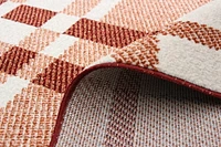 ECARPET Washable Plaid Area Rug & Runner for Kitchen, Bedside, Living Room, Hallway