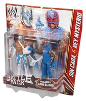 WWE Battle Pack Sin Cara vs. Rey Mysterio Action Figure, 2-Pack