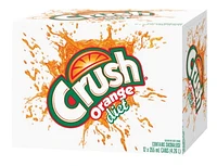 Crush Orange Diet Sugar Free Soft Drink 12 x 355 mL, Cans, 12x355mL