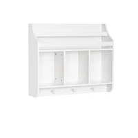 Collection Book Nook Maison RiverRidge® Bibliothèque murale blanche pour enfant