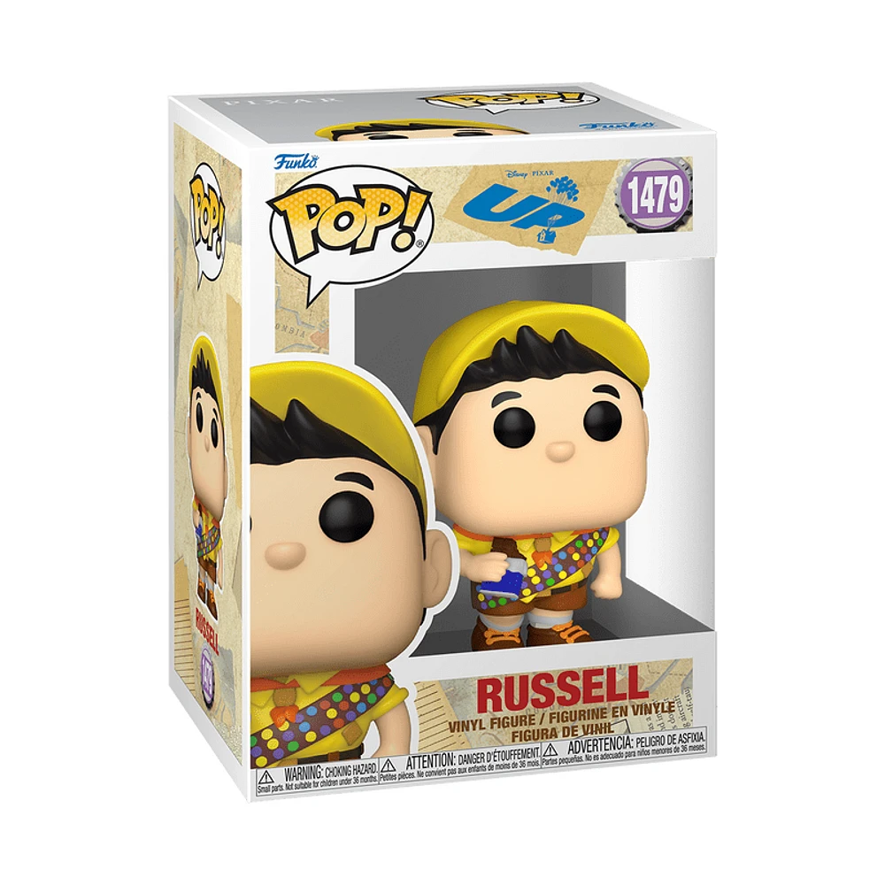 Funko Pop! Disney Pixar: Up - Russell with Chocolate Bar Vinyl Figure