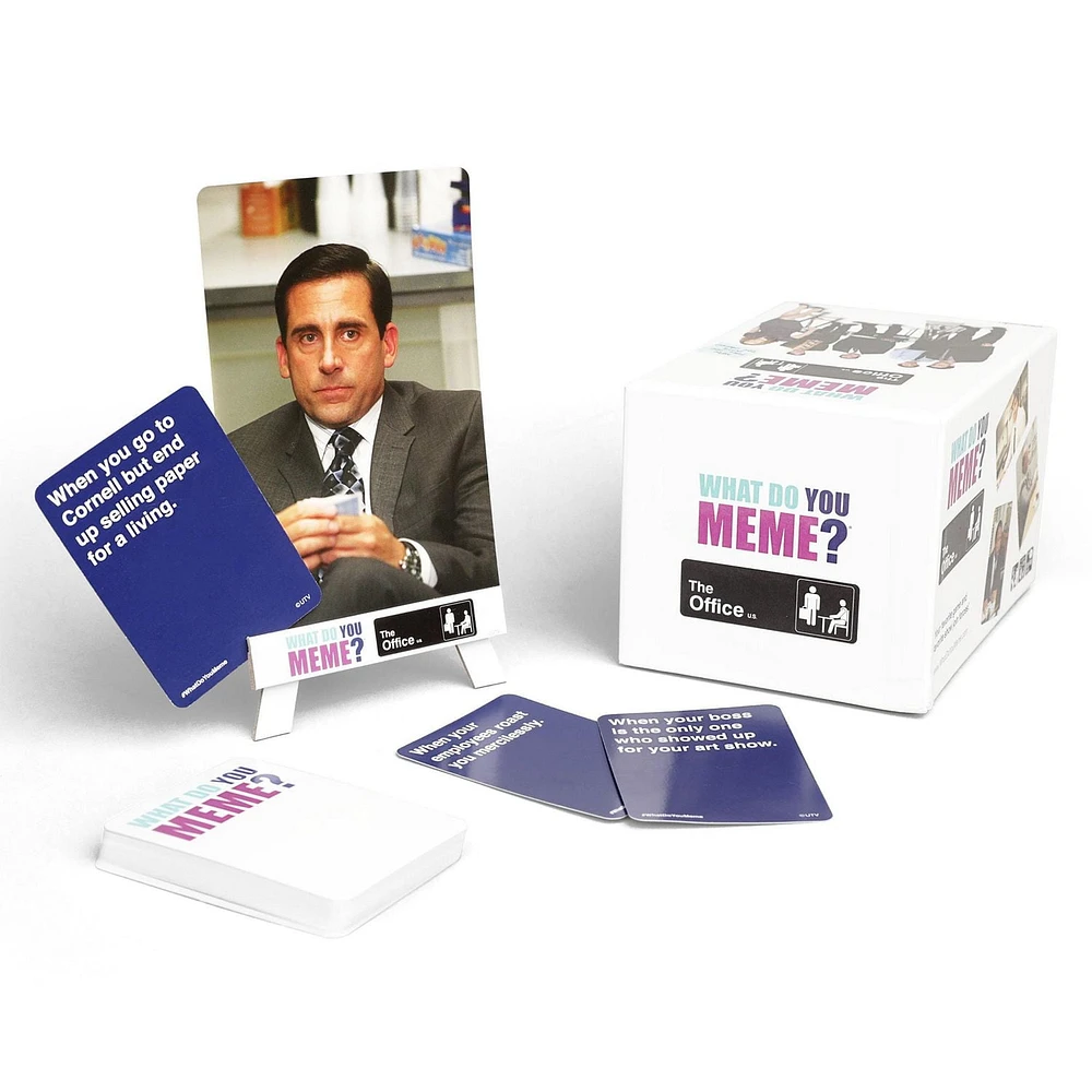 What Do You Meme?® The Office Edition Adult Party Game For Meme Lovers