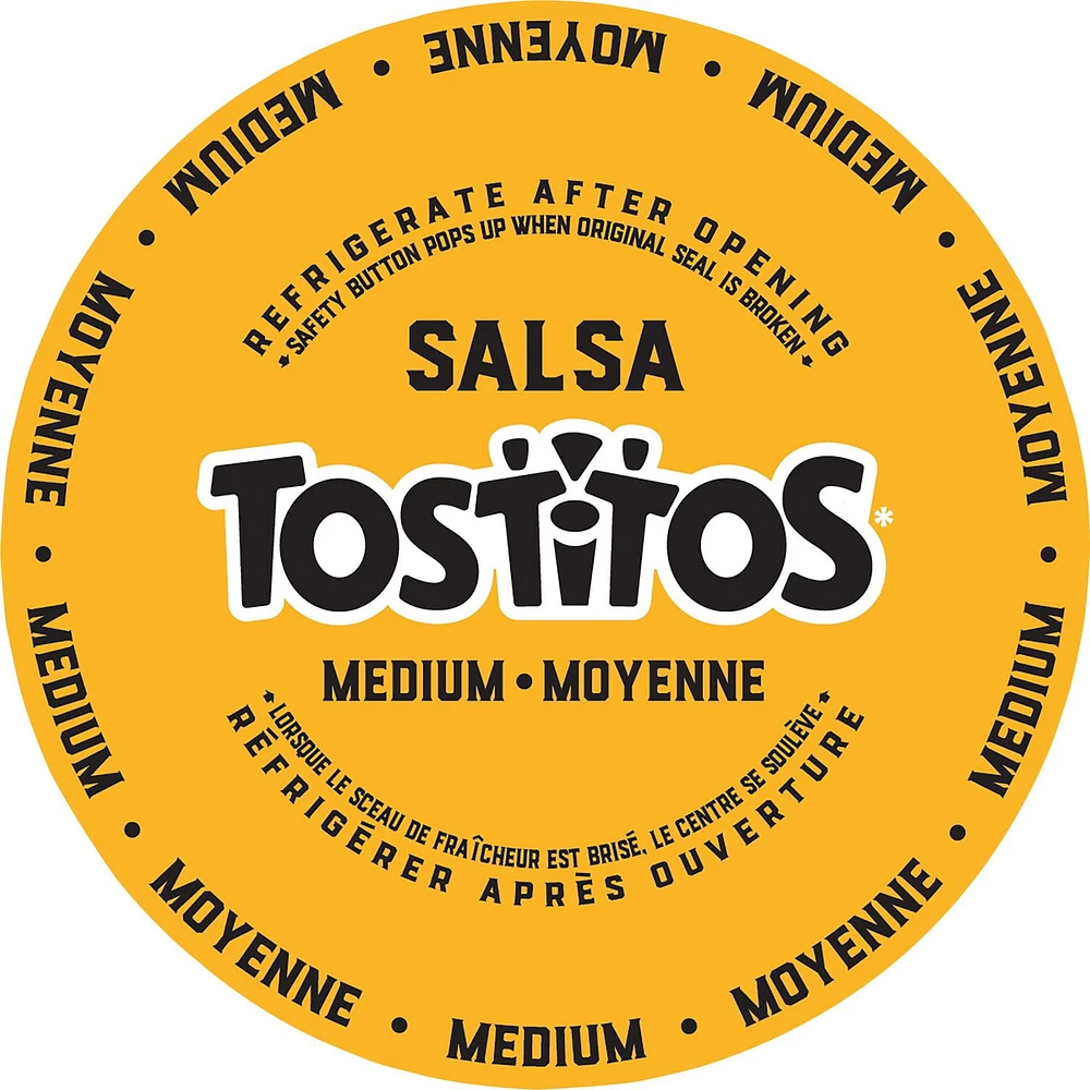 Tostitos salsa Moyenne. 645 ml.