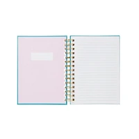 C.R. Gibson "Happy" Twin Wire Notebook/Journal, Happy Notebook